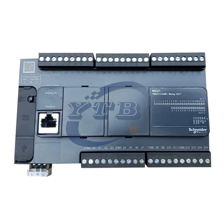 PLC de ieșire cu releu compact Schneider TM221CE40R Modicon M221